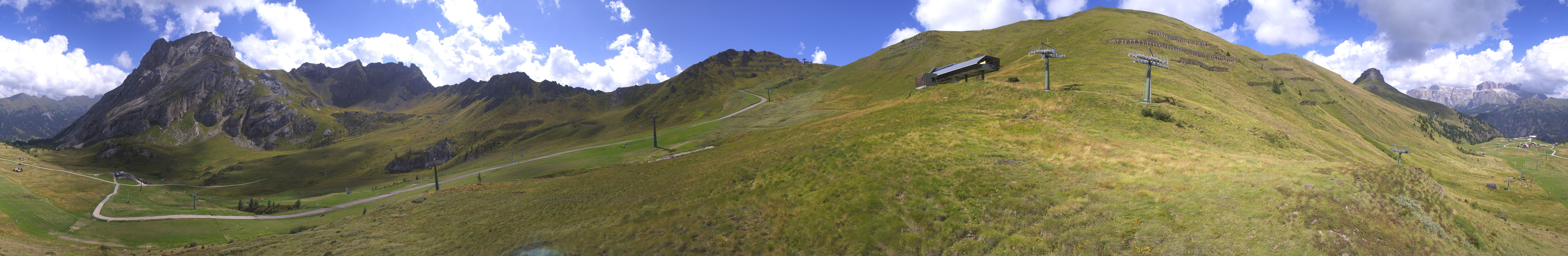 Archiv Foto Webcam Panorama Canazei - Ciampac, Fassatal