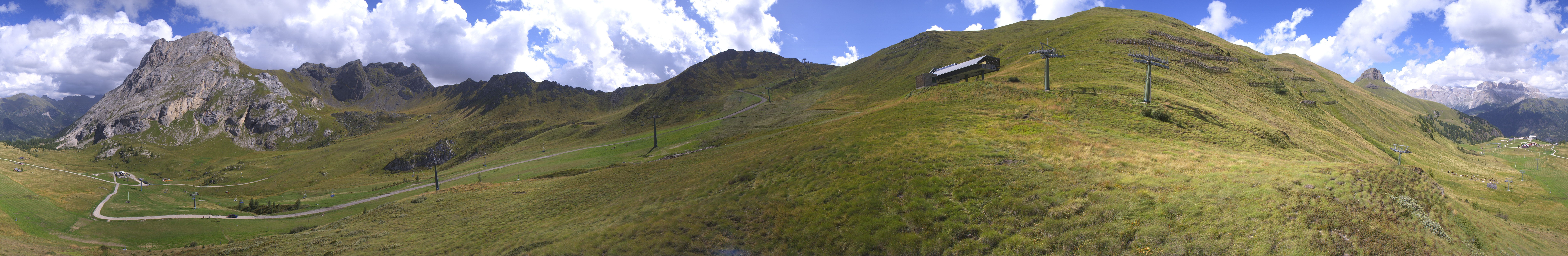 Archiv Foto Webcam Panorama Canazei - Ciampac, Fassatal