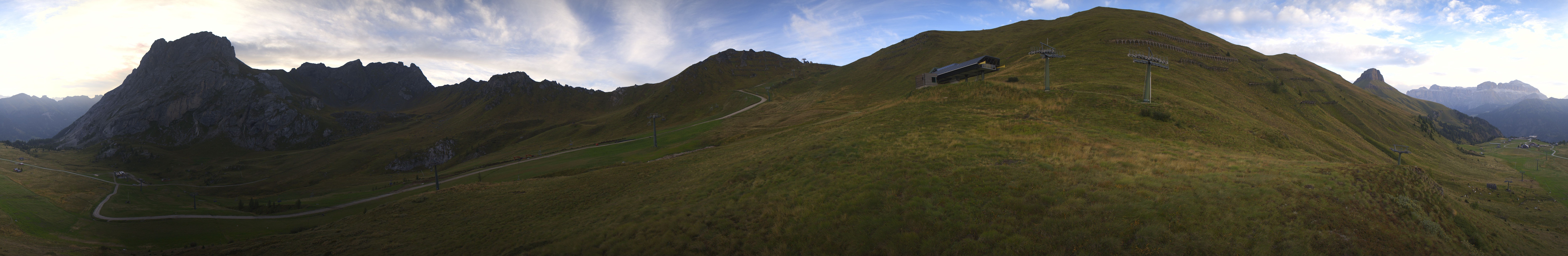Archiv Foto Webcam Panorama Canazei - Ciampac, Fassatal