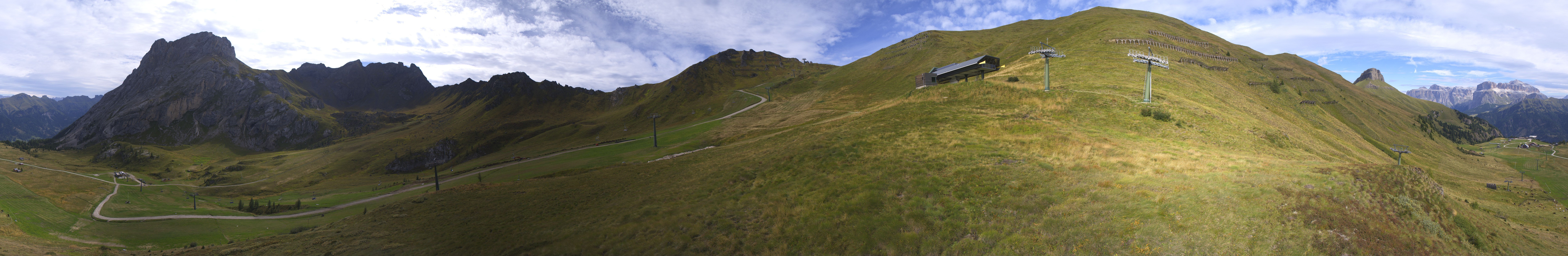 Archiv Foto Webcam Panorama Canazei - Ciampac, Fassatal