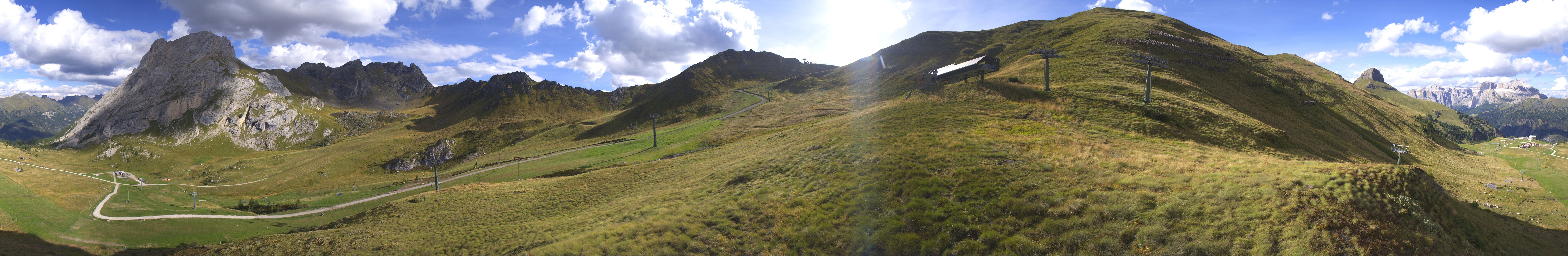 Archiv Foto Webcam Panorama Canazei - Ciampac, Fassatal