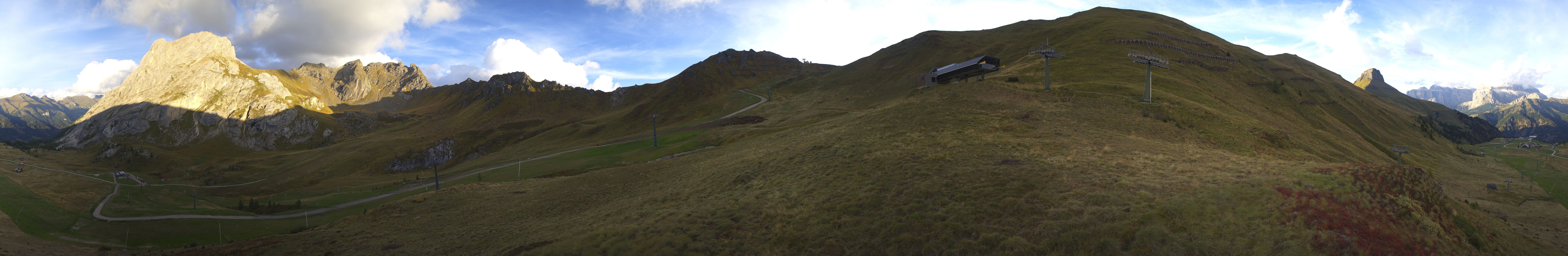 Archiv Foto Webcam Panorama Canazei - Ciampac, Fassatal