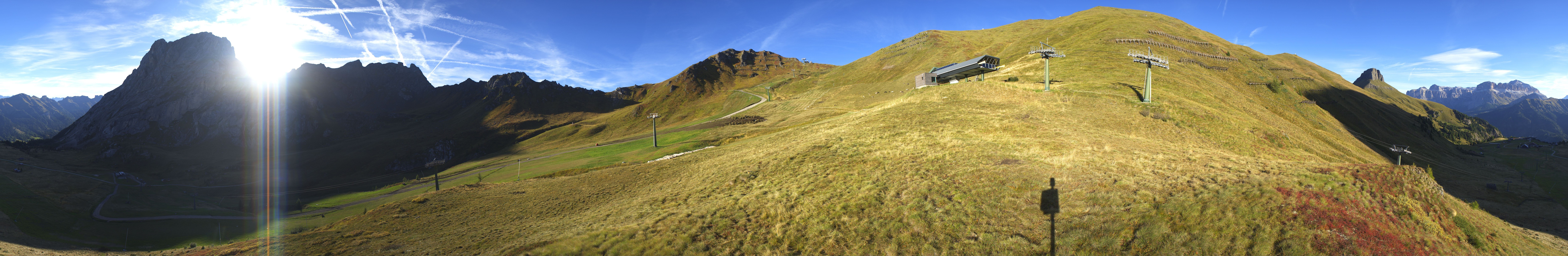 Archiv Foto Webcam Panorama Canazei - Ciampac, Fassatal