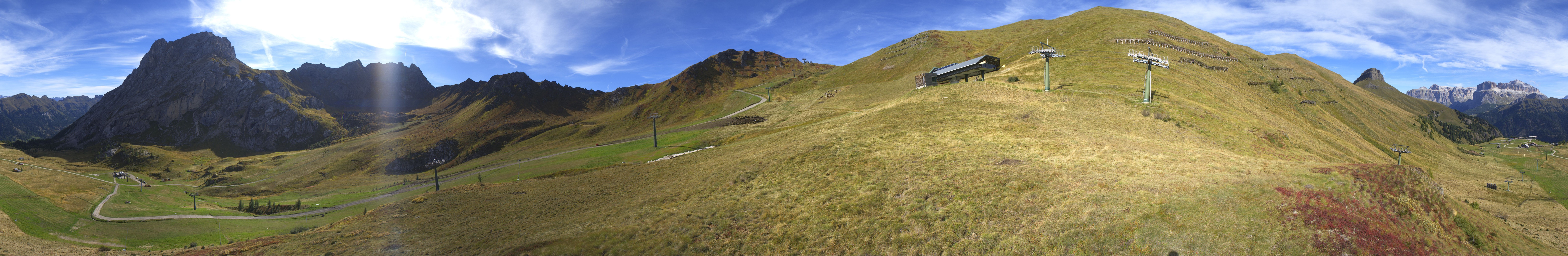 Archiv Foto Webcam Panorama Canazei - Ciampac, Fassatal