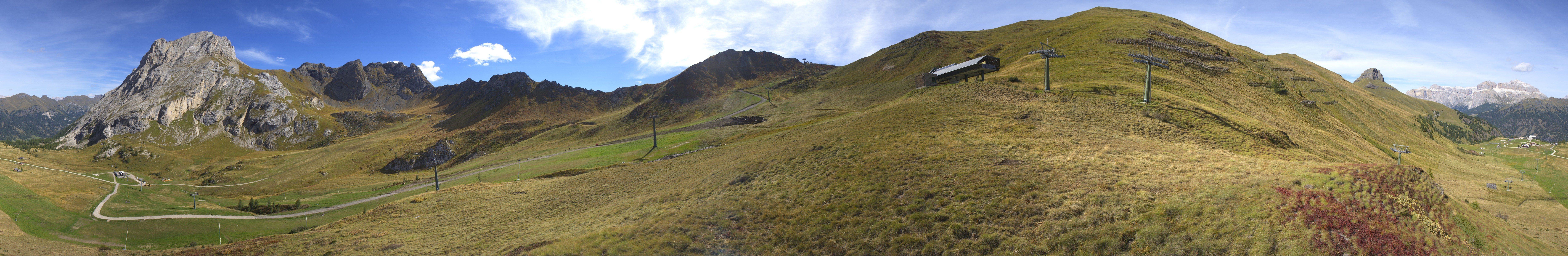 Archiv Foto Webcam Panorama Canazei - Ciampac, Fassatal