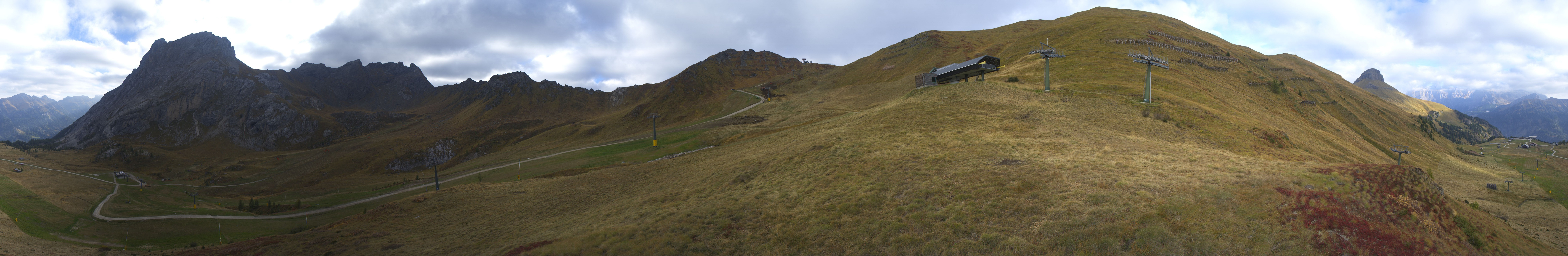 Archived image Webcam Panoramic view Fassa Valley