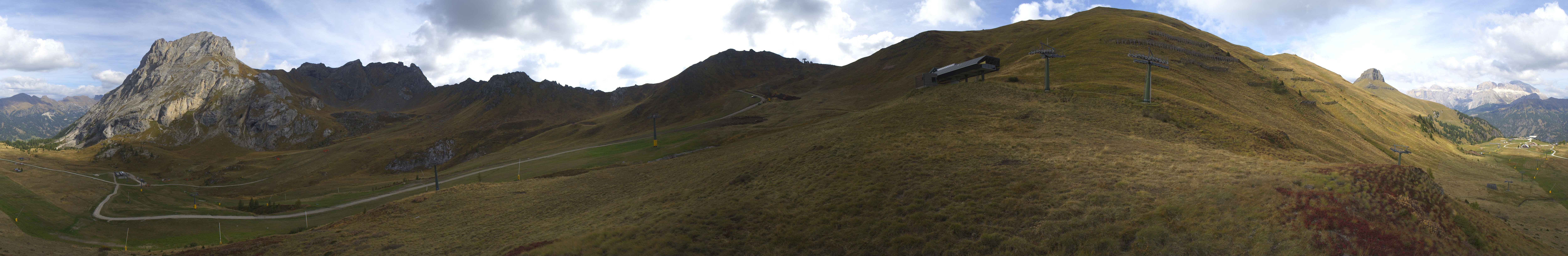 Archived image Webcam Panoramic view Fassa Valley