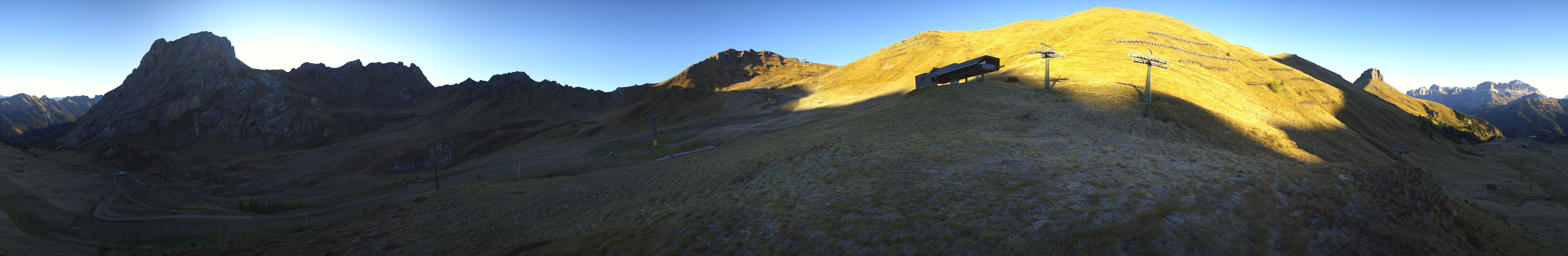 Archived image Webcam Panoramic view Fassa Valley