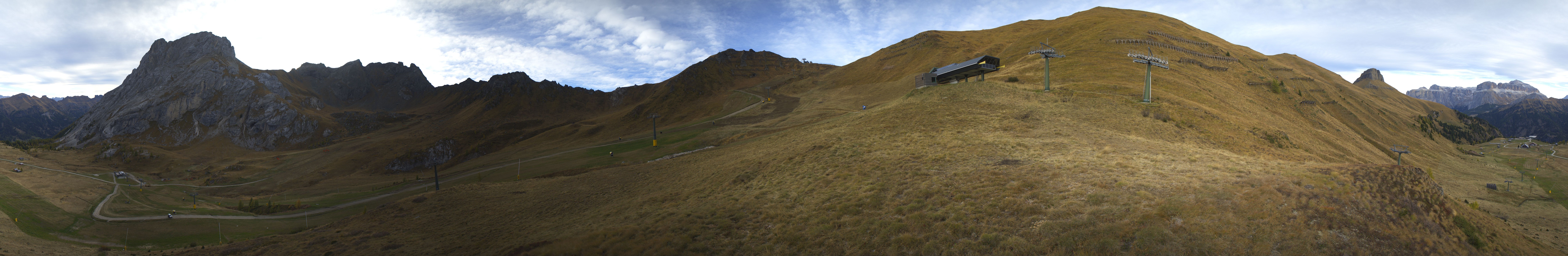 Archived image Webcam Panoramic view Fassa Valley
