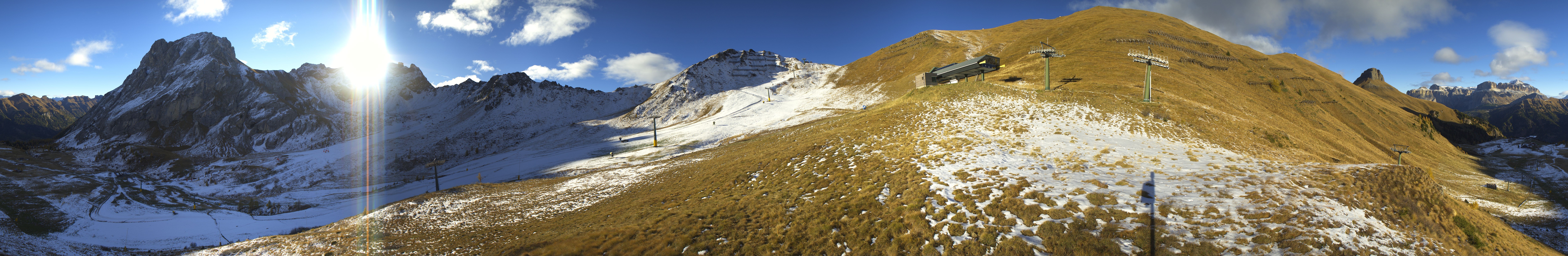 Archiv Foto Webcam Panorama Canazei - Ciampac, Fassatal