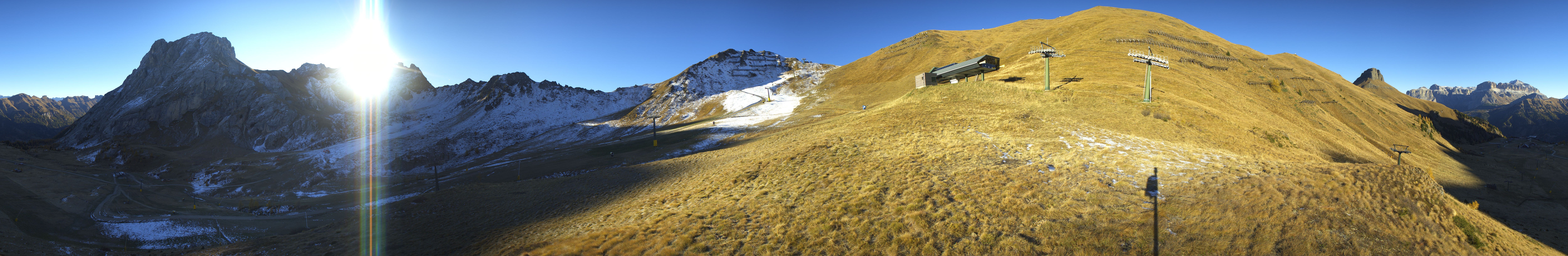Archiv Foto Webcam Panorama Canazei - Ciampac, Fassatal