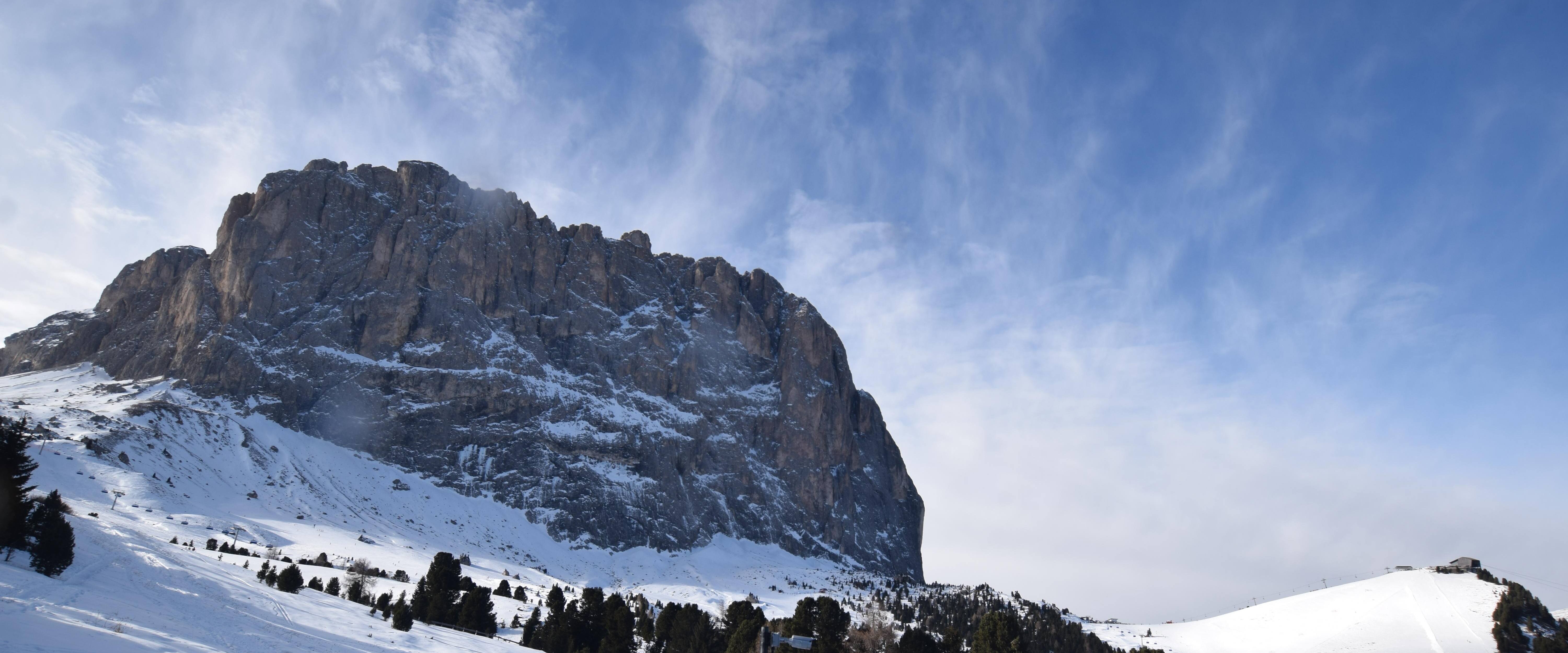 Archiv Foto Webcam Gipfel Langkofel, Berghotel Piz Seteur