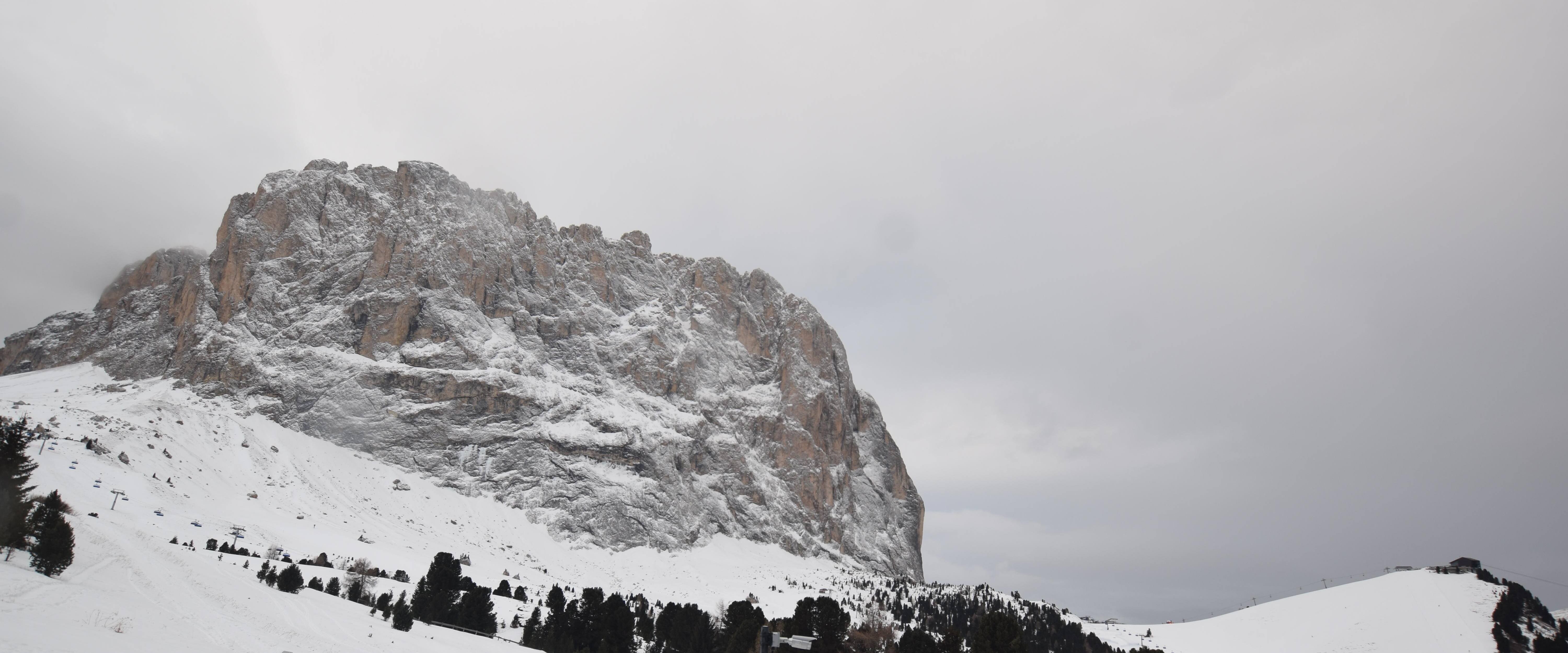 Archiv Foto Webcam Gipfel Langkofel, Berghotel Piz Seteur