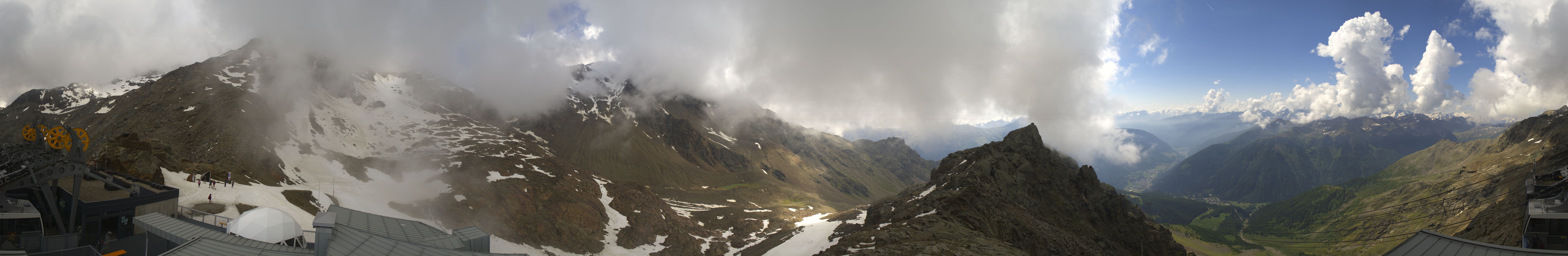 Archiv Foto Webcam Rundblick Pejo 3000, Val di Sole
