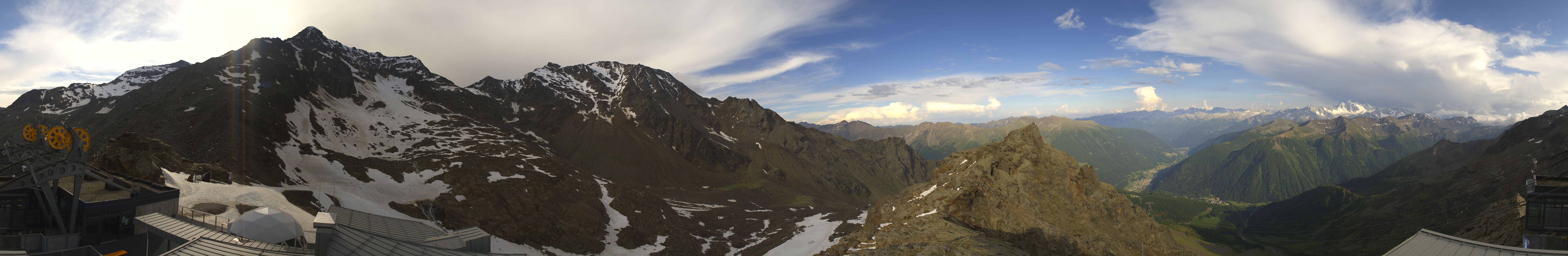 Archiv Foto Webcam Rundblick Pejo 3000, Val di Sole