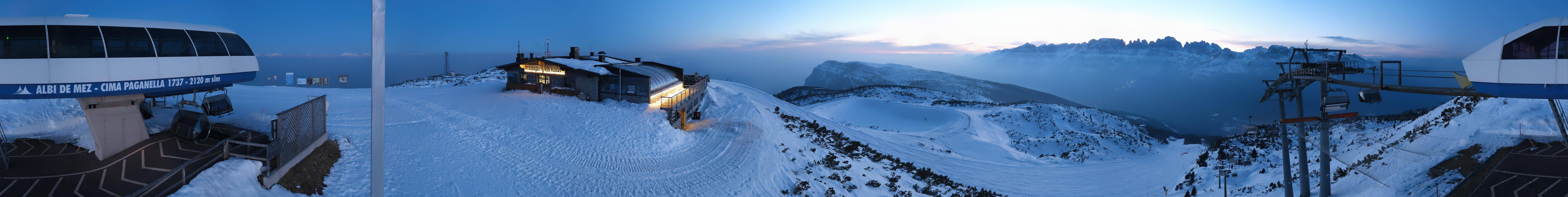 Archiv Foto Webcam Paganella Bergpanorama