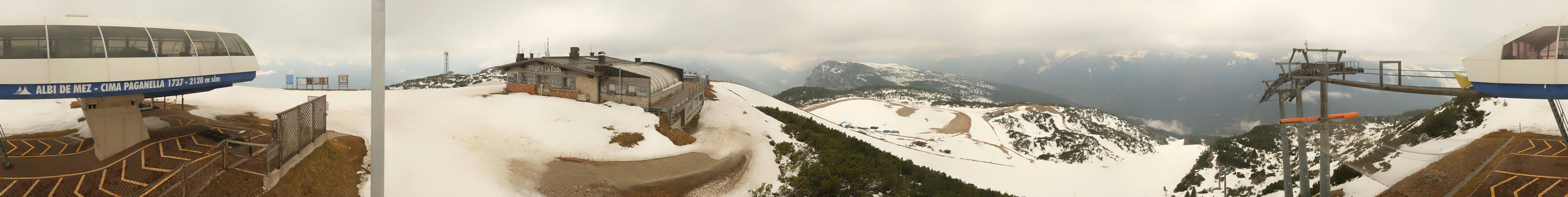 Archiv Foto Webcam Paganella Bergpanorama