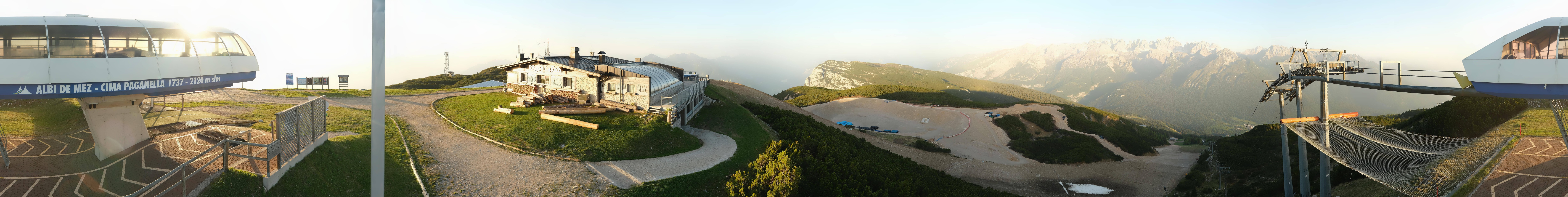 Archiv Foto Webcam Paganella Bergpanorama