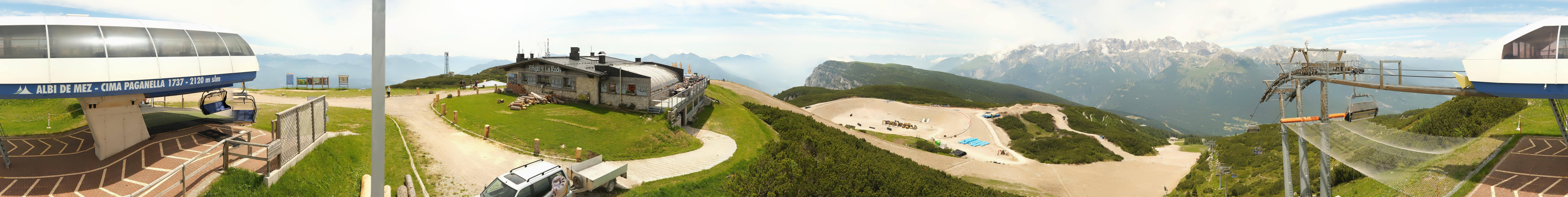 Archiv Foto Webcam Paganella Bergpanorama
