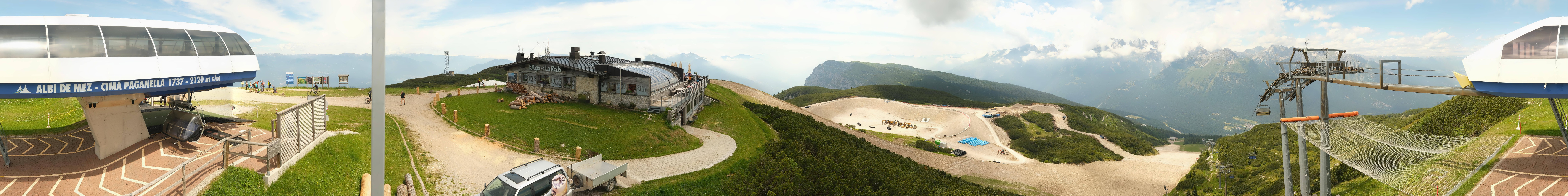 Archiv Foto Webcam Paganella Bergpanorama