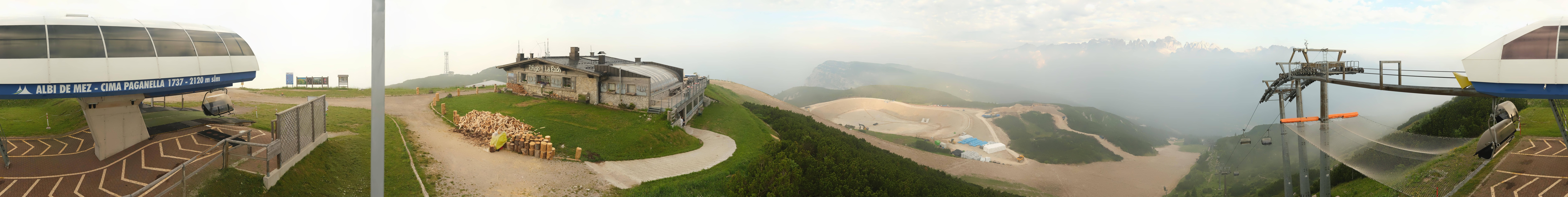 Archived image Webcam Panoramic view Paganella