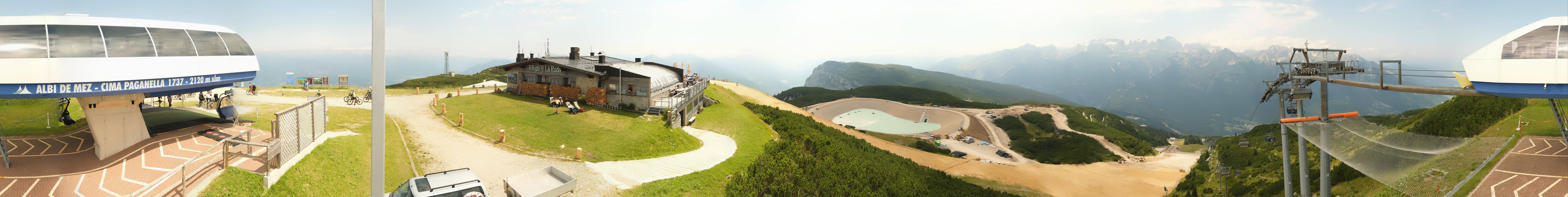 Archiv Foto Webcam Paganella Bergpanorama