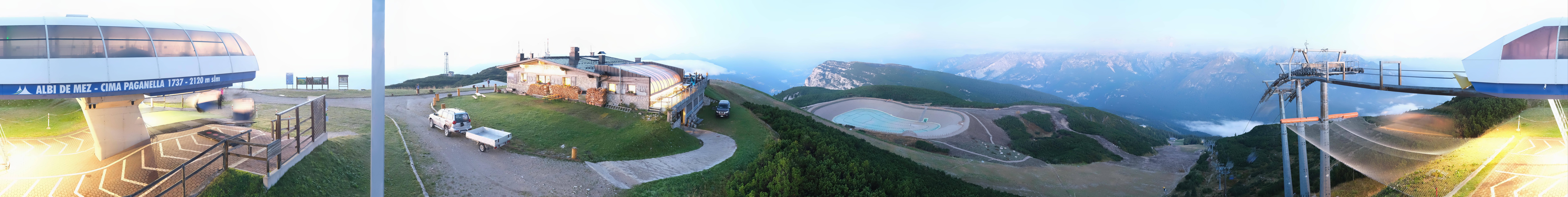 Archiv Foto Webcam Paganella Bergpanorama