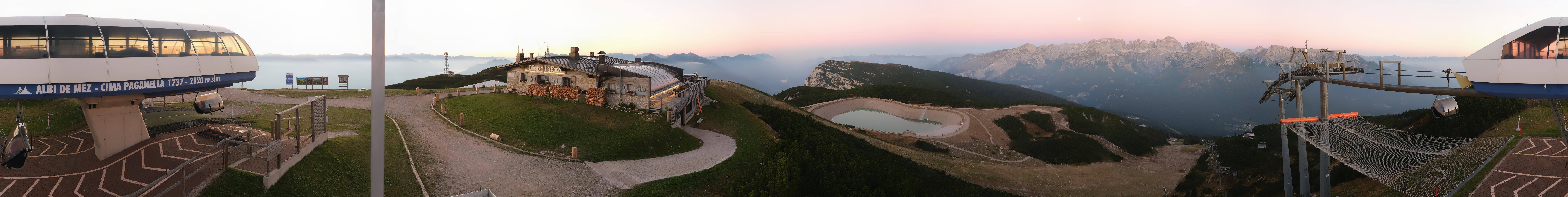Archiv Foto Webcam Paganella Bergpanorama