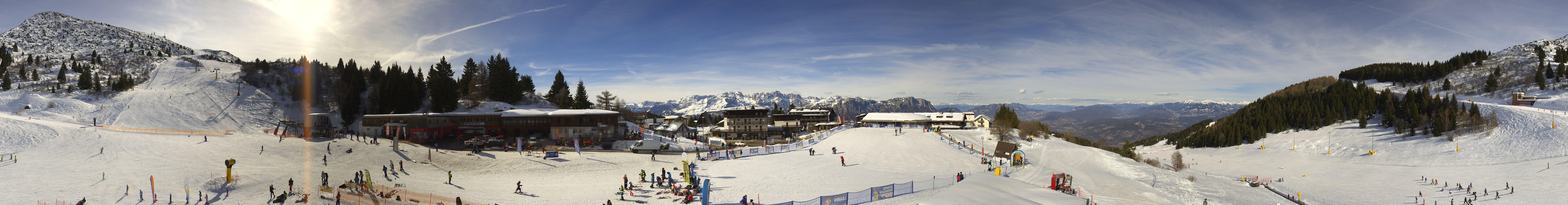 Archived image Webcam Panoramic view Monte Bondone