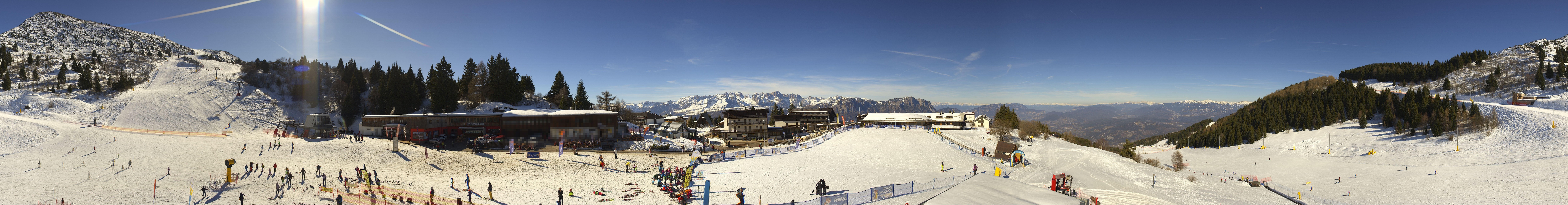 Archived image Webcam Panoramic view Monte Bondone