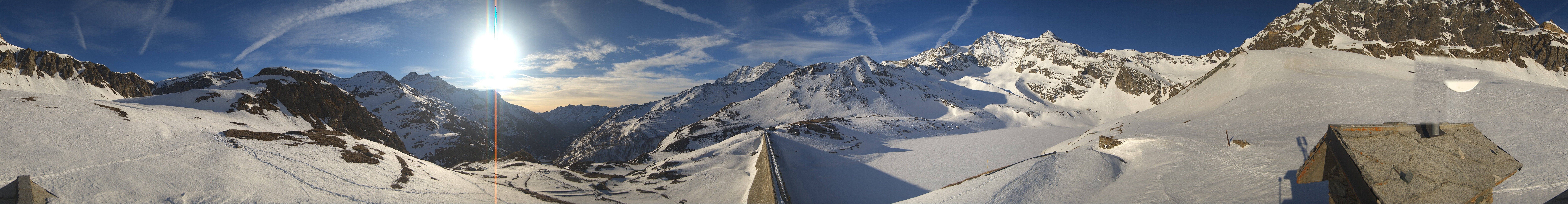 Archiv Foto Webcam Panorama Lago Serru, Ceresole Reale