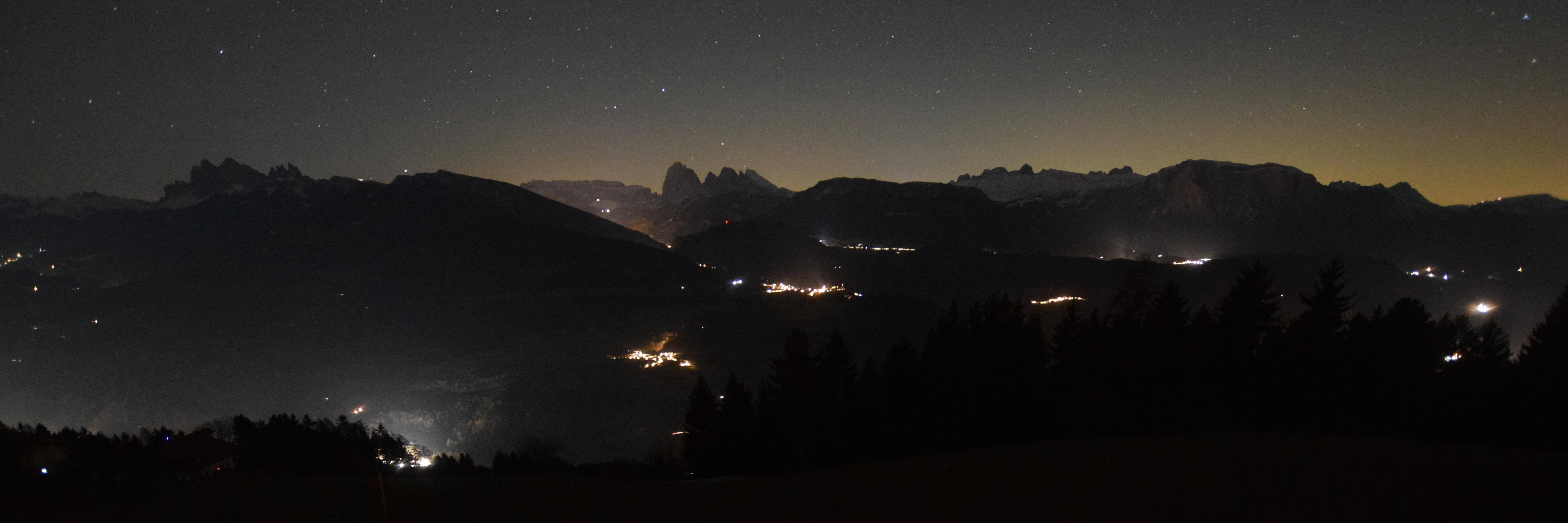 Archiv Foto Webcam Panoramablick Dolomiten
