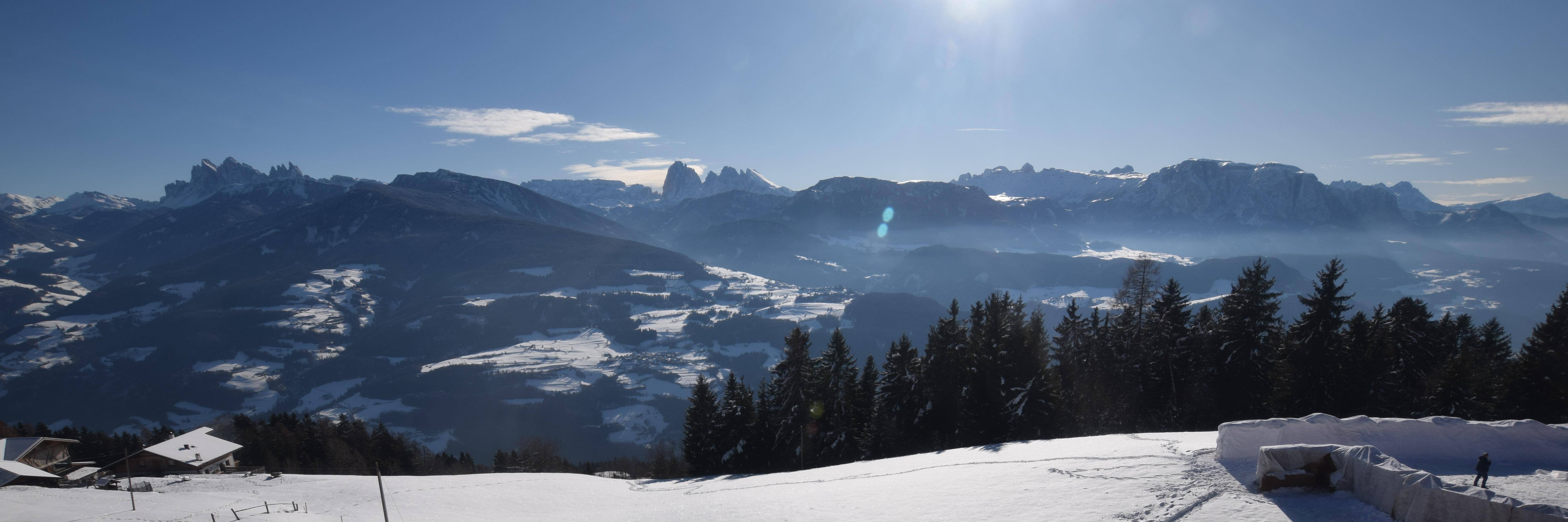 Archiv Foto Webcam Panoramablick Dolomiten