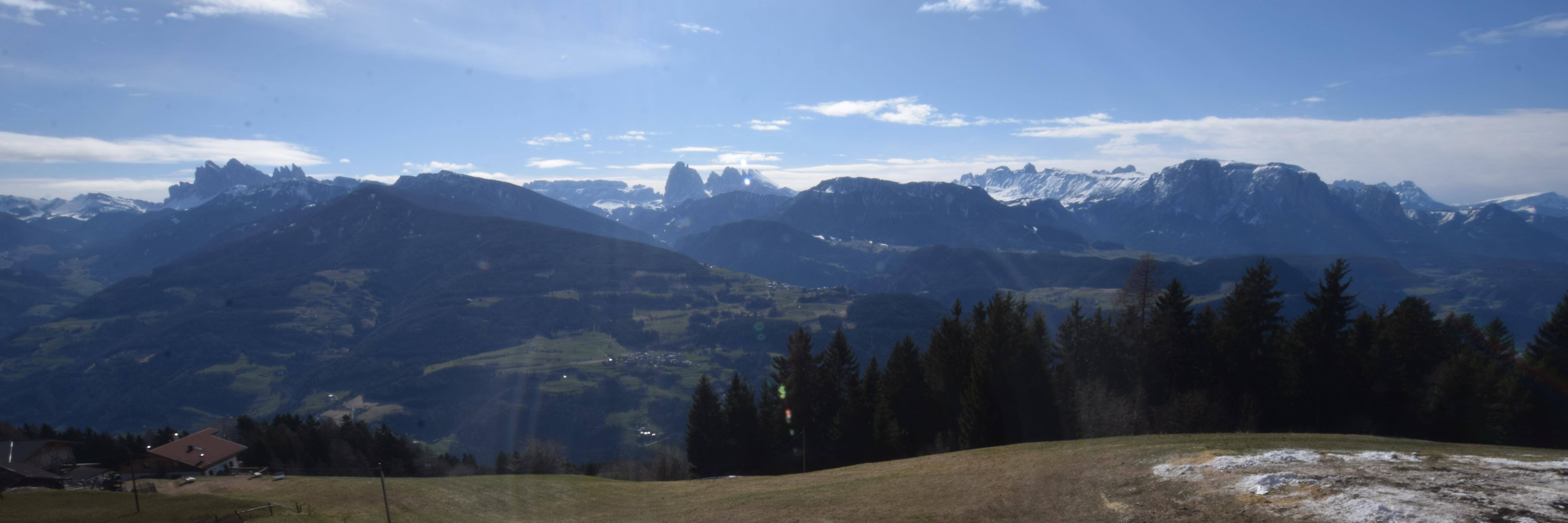 Archiv Foto Webcam Panoramablick Dolomiten
