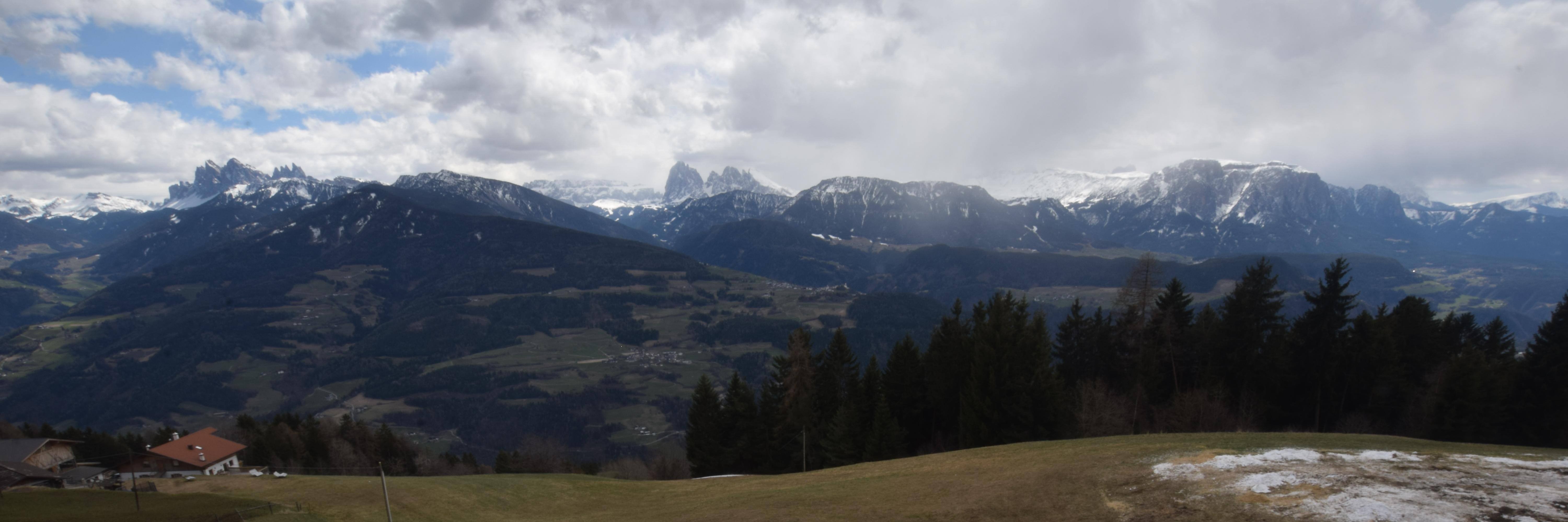 Archiv Foto Webcam Panoramablick Dolomiten