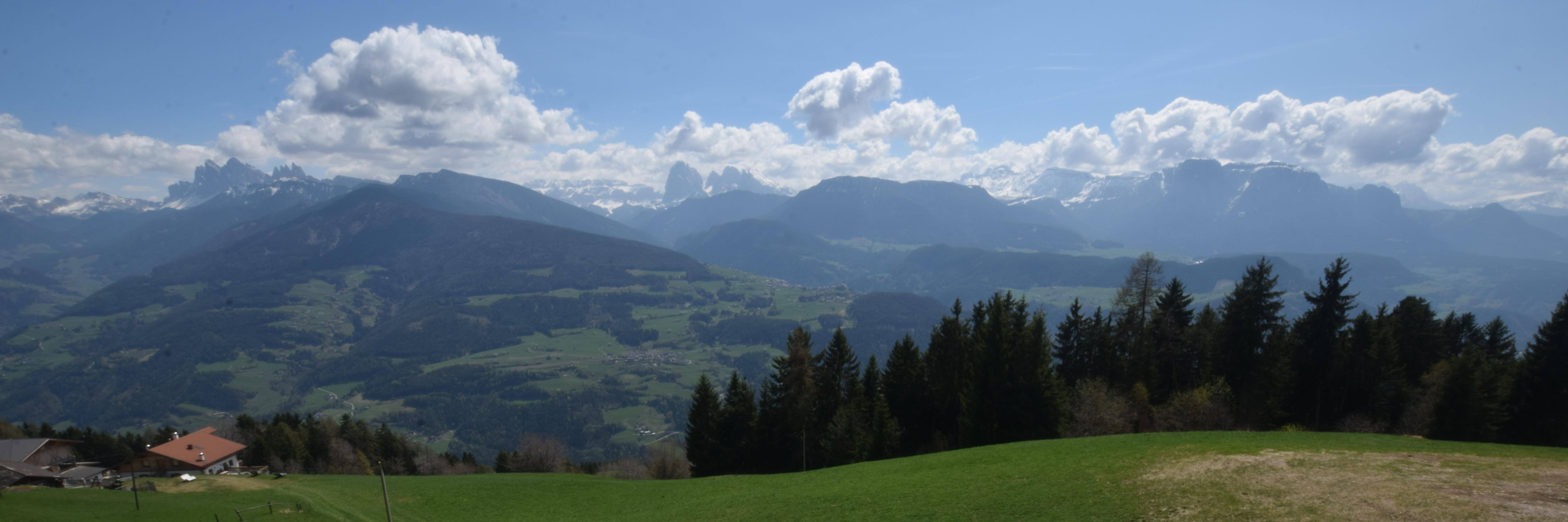 Archiv Foto Webcam Panoramablick Dolomiten