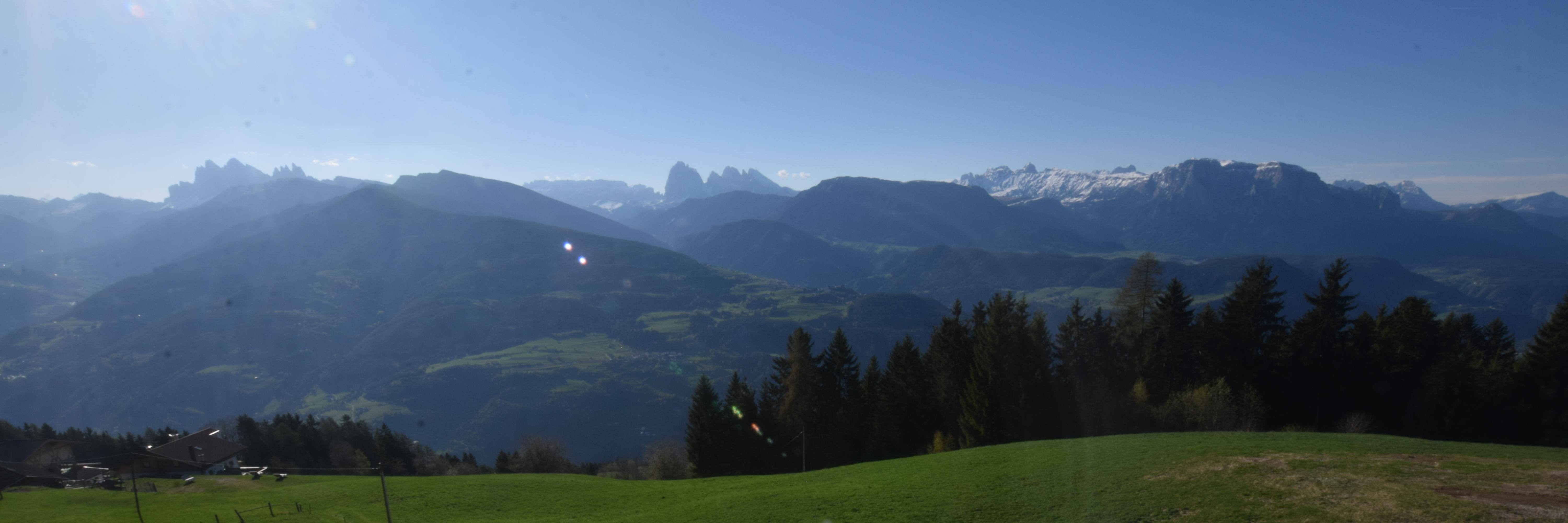 Archiv Foto Webcam Panoramablick Dolomiten