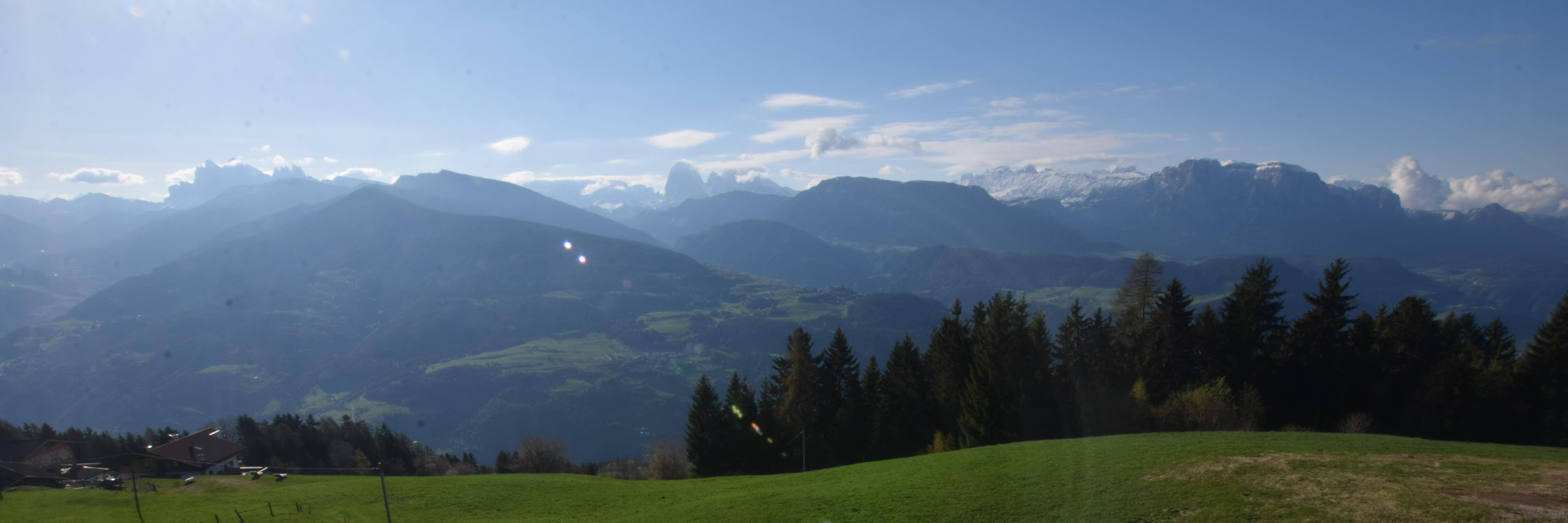 Archiv Foto Webcam Panoramablick Dolomiten