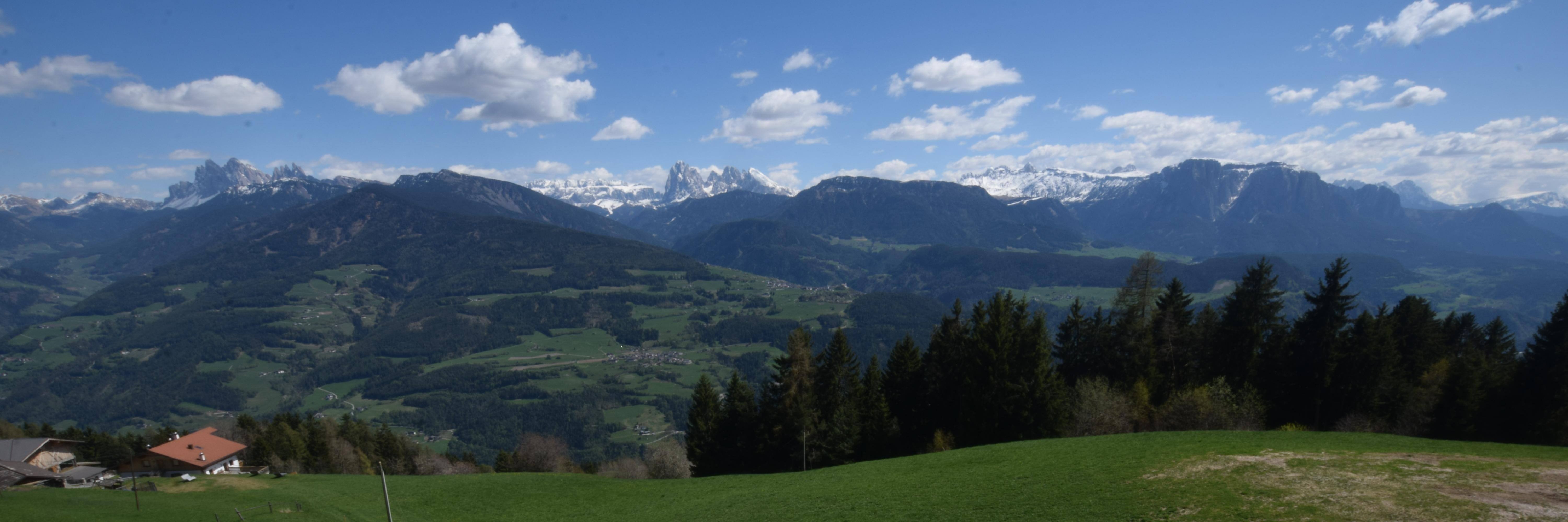 Archiv Foto Webcam Panoramablick Dolomiten