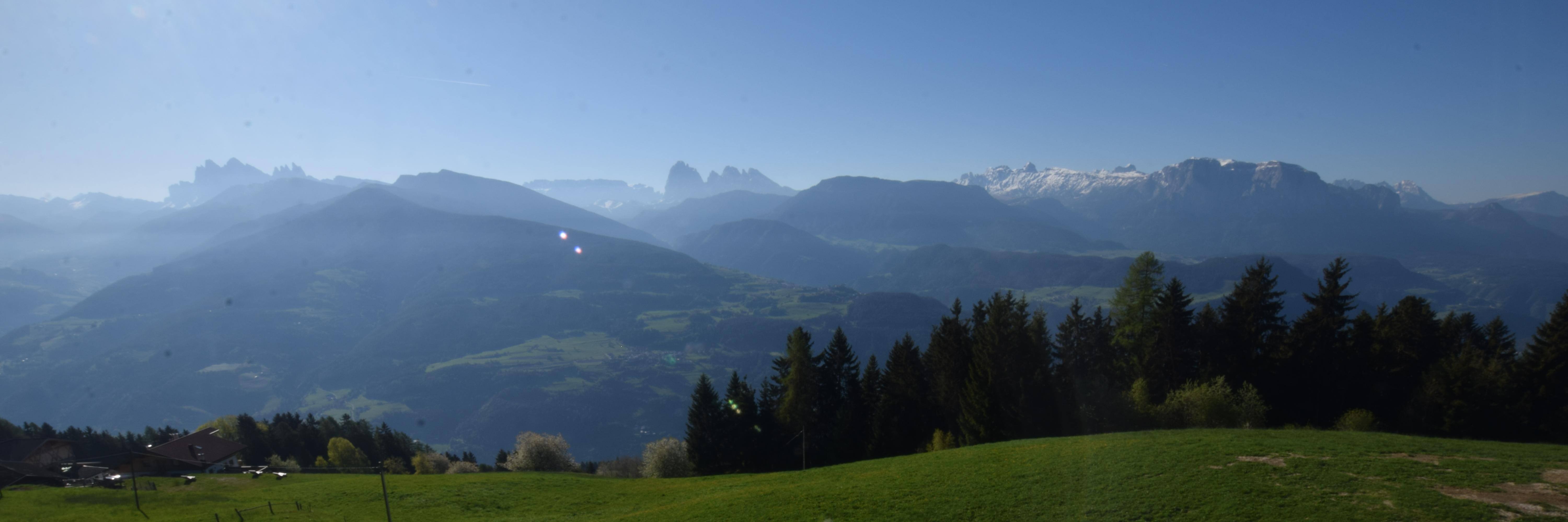 Archiv Foto Webcam Panoramablick Dolomiten