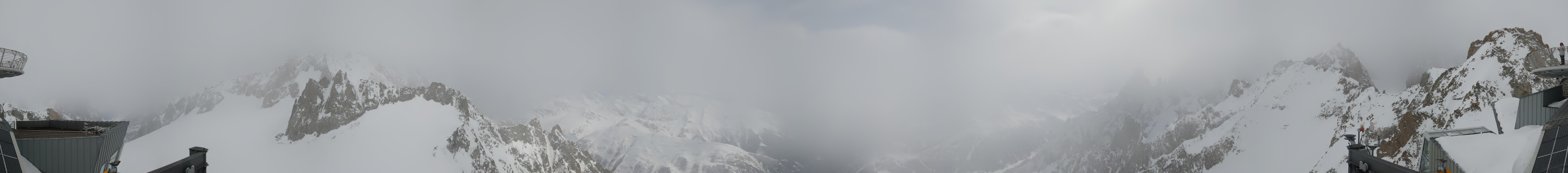 Archiv Foto Webcam Mont-Blanc-Gruppe Panorama