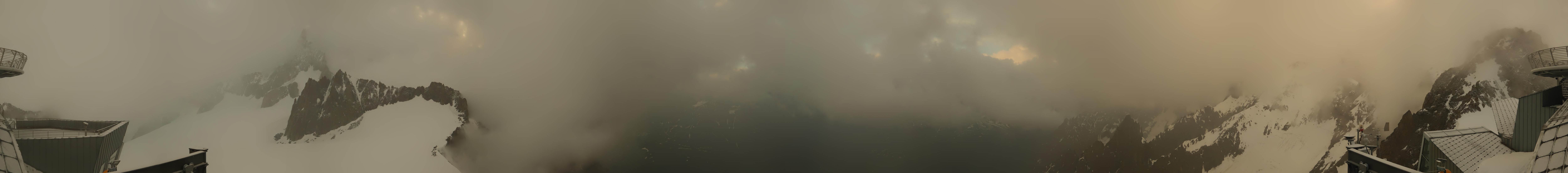 Archiv Foto Webcam Mont-Blanc-Gruppe Panorama