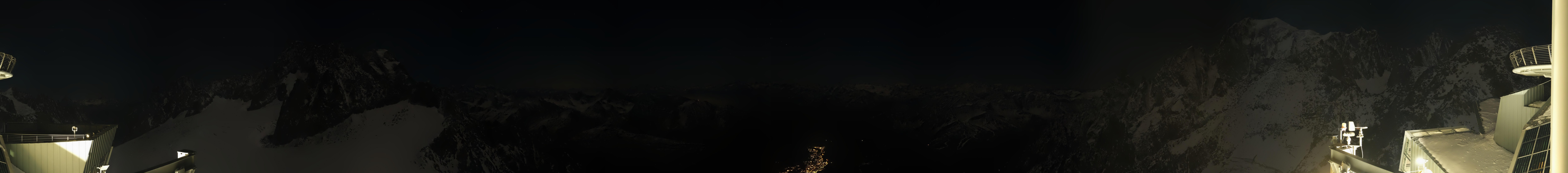 Archiv Foto Webcam Mont-Blanc-Gruppe Panorama