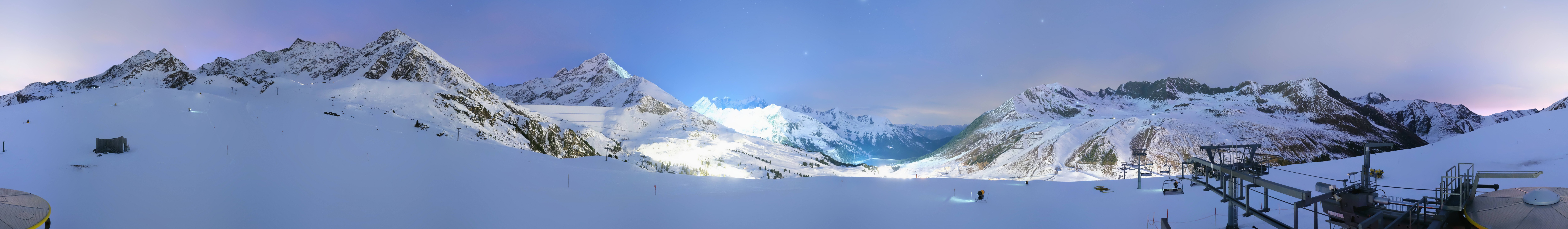 Archiv Foto Webcam Kühtai - Wiesbergbahn