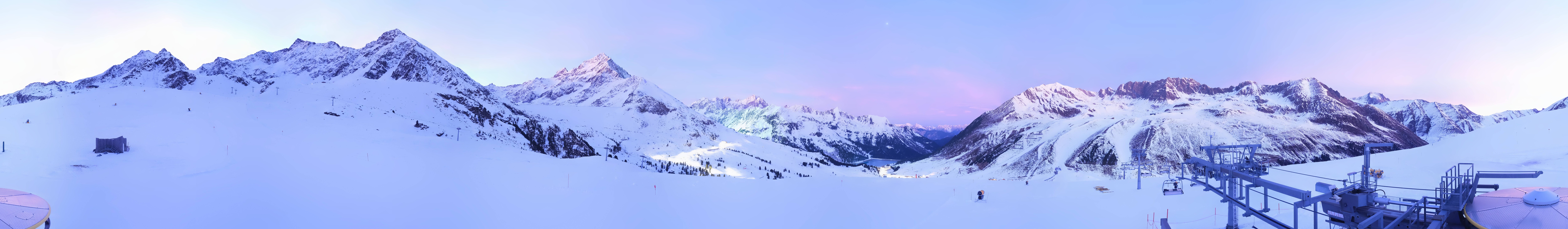 Archiv Foto Webcam Kühtai - Wiesbergbahn