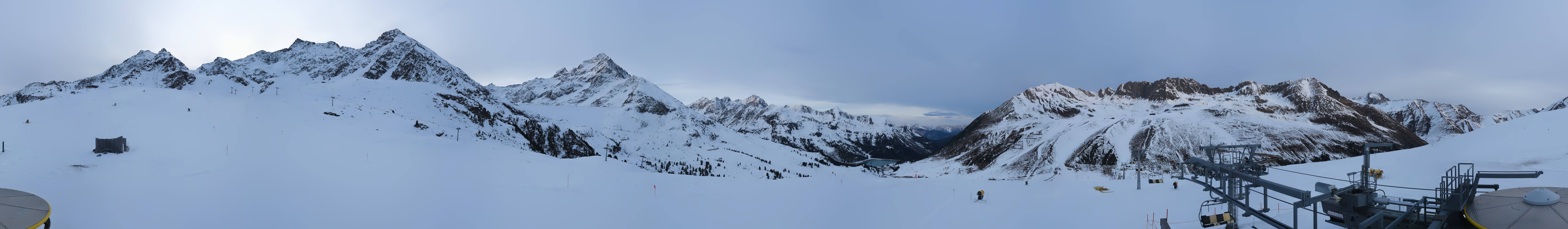 Archiv Foto Webcam Kühtai - Wiesbergbahn