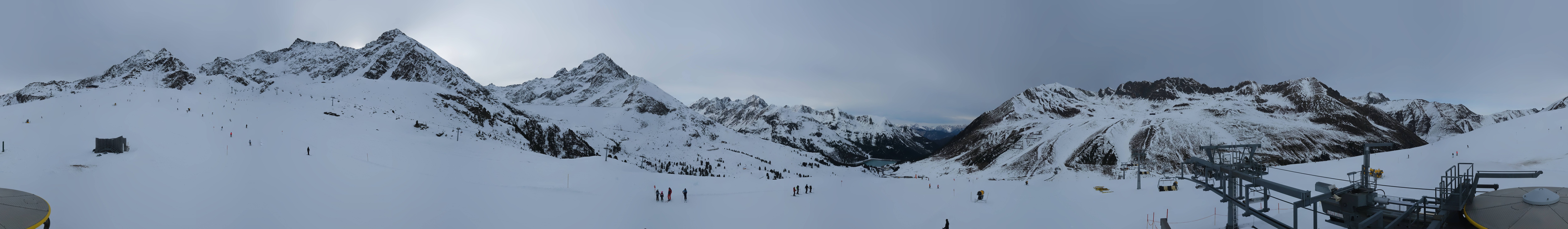 Archiv Foto Webcam Kühtai - Wiesbergbahn