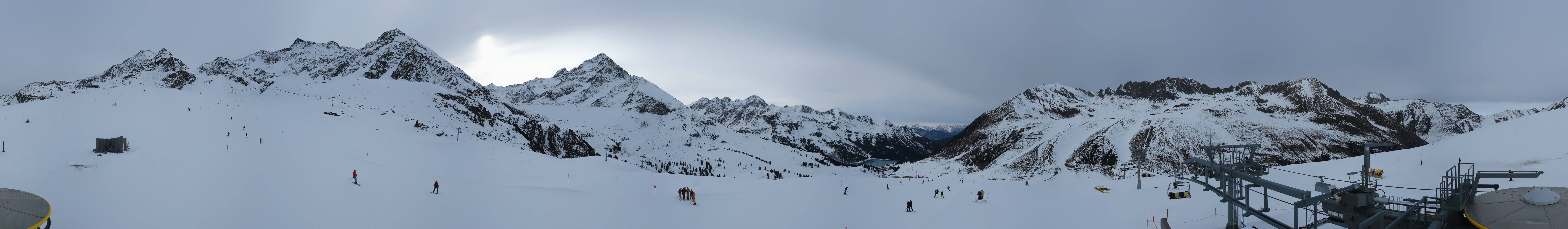 Archiv Foto Webcam Kühtai - Wiesbergbahn
