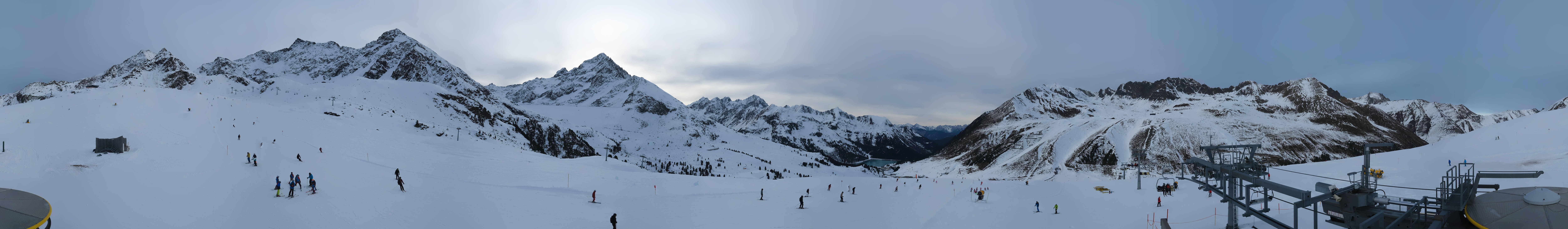 Archiv Foto Webcam Kühtai - Wiesbergbahn