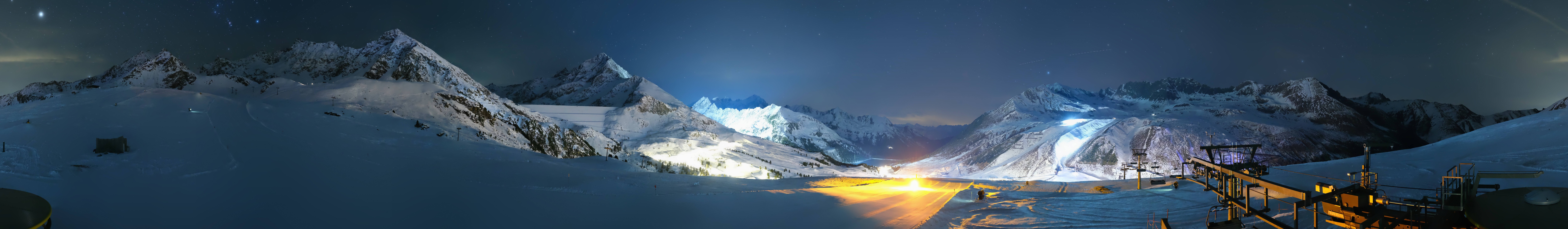 Archiv Foto Webcam Kühtai - Wiesbergbahn